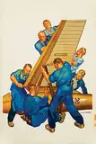 von Axster-Heudtlaß Werner, without text, (Airplane Mechanics), 1934, poster