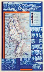 W.H. Seghers, Rijnland symbool voor Wereldvrede?, 1936, poster