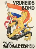 Pieter A.H. Hofman, Vrijheids Bond voor alle Nationale-Eenheid, 1933, poster