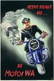 Monogram Th, Neemt dienst bij.. De Motor WA, 1943, poster