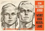 Cornelis Koekkoek, Een gezonde jeugd werkt voor Nederland, 1943, poster