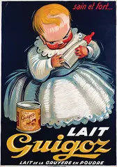 Noël Fontanet, Lait Guigoz, poster