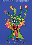 Musée d'Art et d'Histoire de Fribourg by Niki de Saint Phalle, 1993, poster, sold Jul 2021