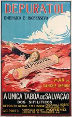 Monogram Etp, Depuratol la unica taboa de salvacao dos sifiliticos (for the cure of syphilis), poster