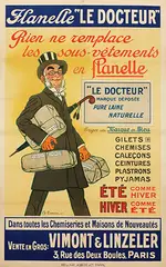 Adrien Barrère, Flanelle Le Docteur, poster