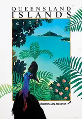 Jo Anne Hook, Australian Airlines Queensland Islands, poster