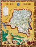 Frans Laboulais, Congo Belge, 1949, poster