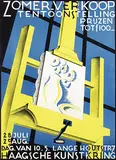 Initial S, Zomer-Verkoop Tentoonstelling Haagsche Kunstkring, poster