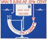 Nicolaas P. de Koo, Brief voor Ned.-Indië 10 Gram