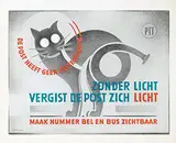 Kees Kuiler, PTT Zonder Licht vergist de Post zich Licht, 1942, poster