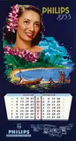 Emmerich M. Weninger, Calendar 1953 Philips, 1952, poster