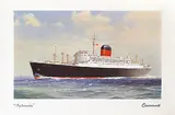 Charles E. Turner, Cunard Line "Sylvania", poster