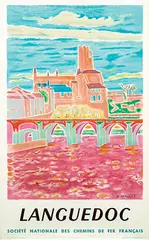 Jules Cavaillès, Languedoc, 1955, poster