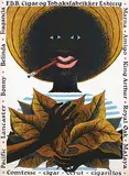 Paul Høyrup, F.D.B. Cigar og Tobaksfabrikker Esjberg, 1949, poster