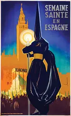 Marcias J. Morell, Semaine Sainte en Espagne, 1941, poster