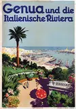 Aurelio Craffonaro, Genua und die Italienische Riviera, 1931, poster