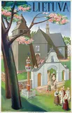 Vyautas K. Jonynas), Lietuva, 1937, poster
