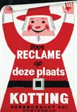 Jan Kotting, Kotting voor reclame op deze plaats, poster