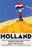 Holland, The Hague by the Netherlands Railway by Johannes F. (Jan) Lavies, poster, sold Feb 2021
