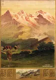 Anton Reckziegel, Station Scheidegg, 1911, poster