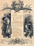 Theophile A Steinlen, Résiste aux séductions de la rue (Syphilis), 1916, poster