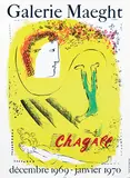 Galerie Maeght Chagall by Marc Chagall, 1969, poster, sold Feb 2021