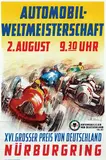 Mundorf, Automobil-Weltmeisterschaft XVI. Grosser Preis von Deutschland Nürburgring, 1953, poster