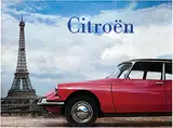 André Martin, Citroën (red Break, in front of the Eiffel Tower), 1965, poster