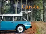 André Martin, Citroën (blue Break, in forest), 1965, poster