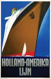 Willem F. ten Broek, Holland-Amerika Lijn, 1936, poster