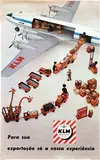 Paulus Casper Erkelens, KLM Para sua exportação, (cargo), poster