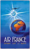Edmond Maurus, Air France Rayonne sur le monde, 1946, poster