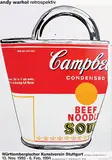 Campbell's retrospektiv Stuttgart by Andy Warhol, 1993, poster, sold Feb 2021