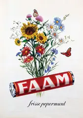 Charles Burki, Faam frisse pepermunt, poster