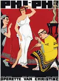 Charles Verschuuren Jr., Phi-Phi Operette van Christiné met Louis Davids, 1922, poster