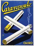 J.H. Morien, Caravopoulo Cigarettes Cairo, poster