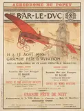 A.M. Haer, Bar-Le-Duc Grande Fête d'Aviation, 1910, poster
