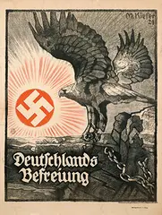 M. Kiefer, Deutschlands Befreiung, 1924, poster
