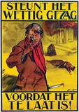 M. Thomassen, Steunt Het Wettig Gezag, poster