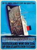 Siegfried, Duitschland wint den slag op den Atlantischen Oceaan, 1940, poster