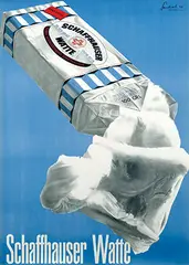 Pierre Gauchat, Schaffhauser Watte, poster
