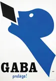 Niklaus Stoecklin, GABA protège!, 1927, poster