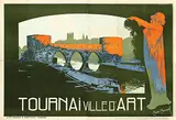 René Roussel, Tournai ville d'Art, 1911, poster