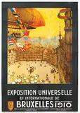 Henri Cassiers, Exposition Universelle et Internationale de Bruxelles, 1910, poster