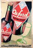 André Lebrun, Oxford Extra Stout Beer, poster