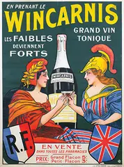 Monogram Hp, Wincarnis Grand Vin Tonique, poster