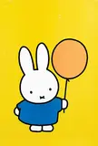 Hendrik Magdalenus (Dick) Bruna, Without text, Nijntje (Miffy) with orange balloon