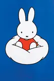 Hendrik Magdalenus (Dick) Bruna, Without text, Nijntje (Miffy) on a cloud