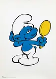Peyo, Les Schtroumpfs (The Smurfs), poster