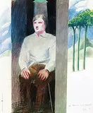 David Hockney, For Amnesty International Prisoners of Conscience Year 1977, 1975, poster